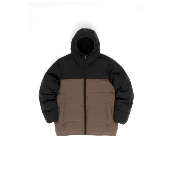 Winterjacke Mazine Puffer Jacket Herren (Gr L |schwarz/braun)