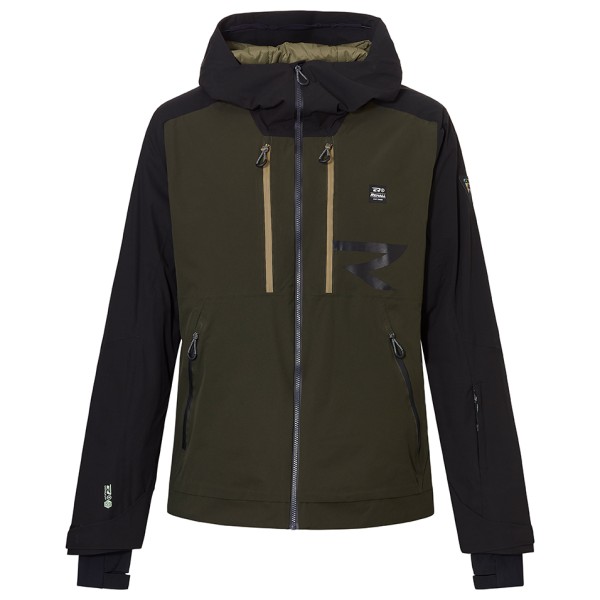 Rehall – Romeo – Ski-jas maat XL, /olijfgroen Zwart