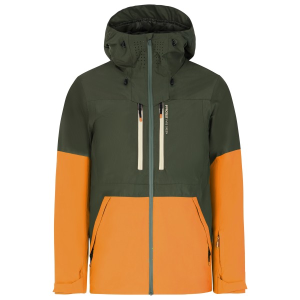 Protest PRTZoot Snowjacket Ski-jas /olijfgroen Oranje