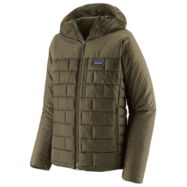 Patagonia Hi-Loft Nano Puff Hoody Synthetisch jack Olijfgroen