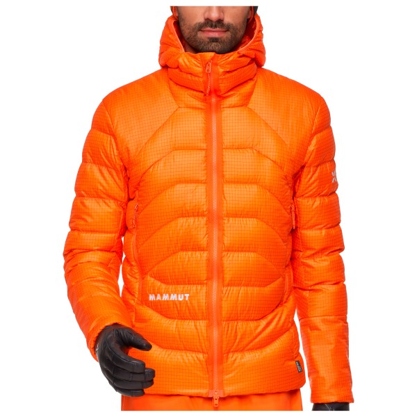 Mammut Eiger Nordwand Light Down Insulation Hooded Jacket Donsjack Oranje