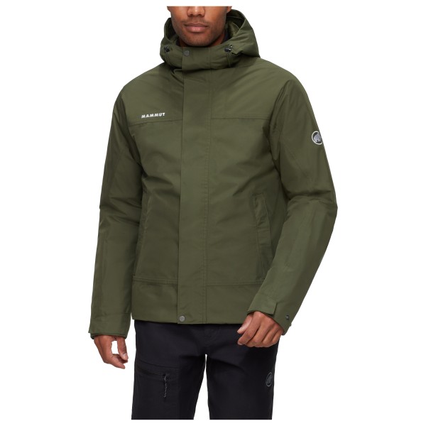 Mammut - Treeline Hardshell Thermo Hooded Jacket - Winterjacke Gr S oliv
