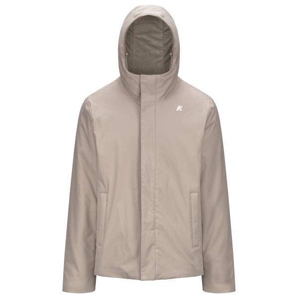 K-Way Jacko Twill Marmotta Winterjacke Herren (Gr XL |grau |wasserdicht)