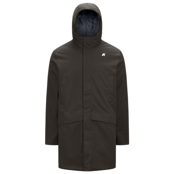 K-Way Jarno Twill Marmotta Parka Zwart