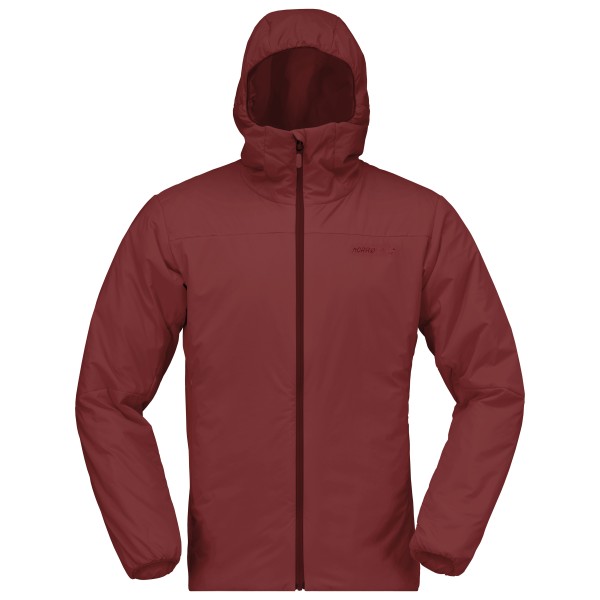 Norrøna Femund Thermo60 Zip Hood Synthetisch jack Rood