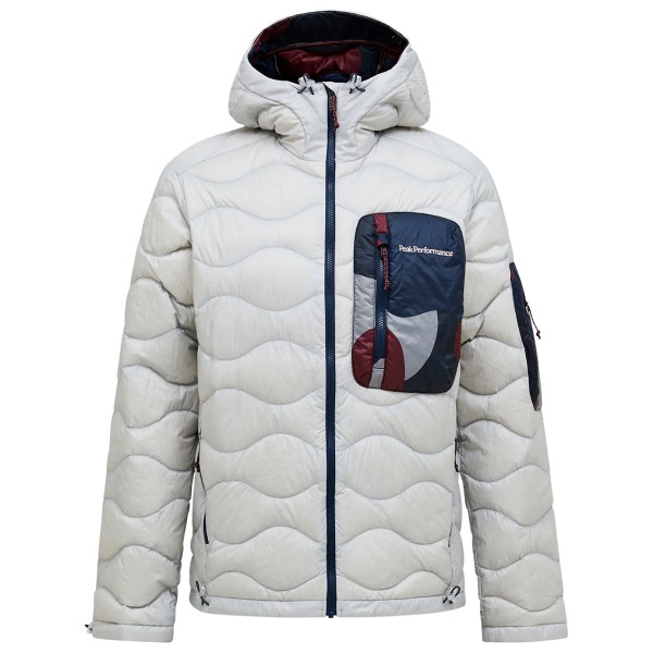 Peak Performance Aop Helium Utility Down Jacket Donsjack Grijs
