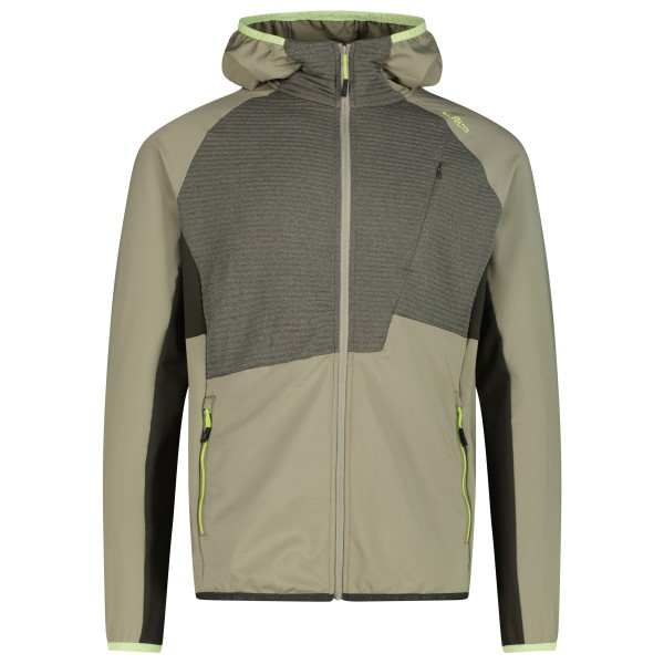 CMP - Grid Tech Jacket Fix Hood - Kunstfaserjacke Gr 46 oliv