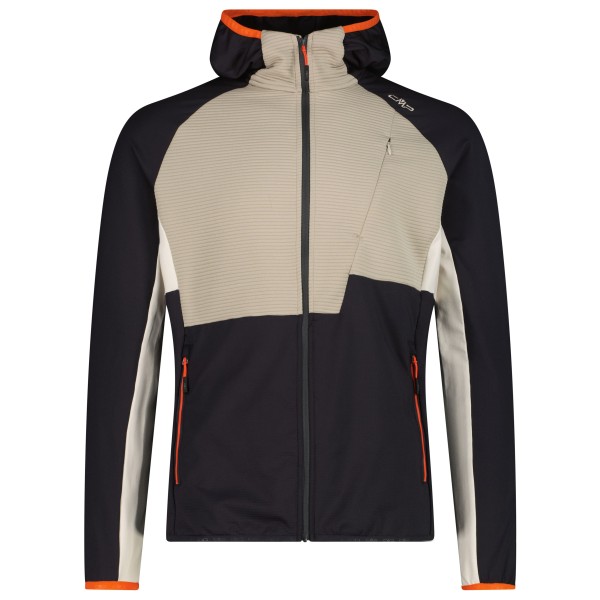 CMP - Grid Tech Jacket Fix Hood - Kunstfaserjacke Gr 46;48;50;52;54;56;58 blau;oliv;schwarz