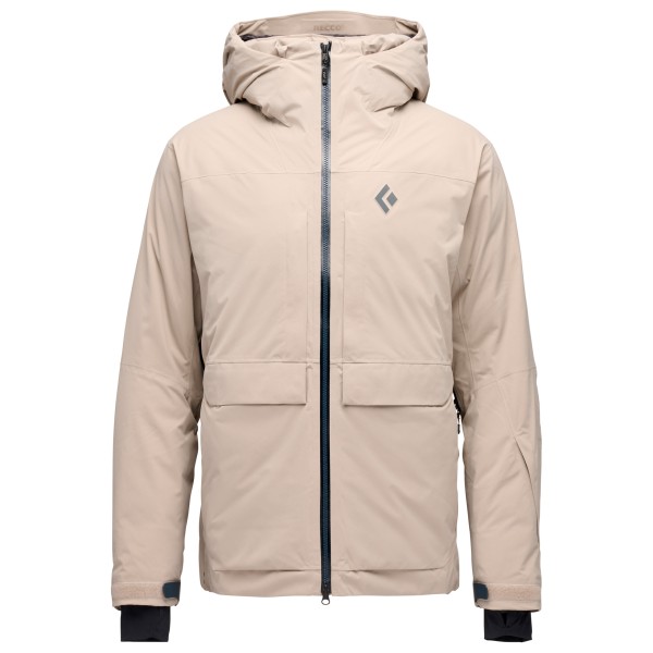 Parka Black Diamond Factor Insulated Parka Herren (Gr S |beige |wasserdicht)
