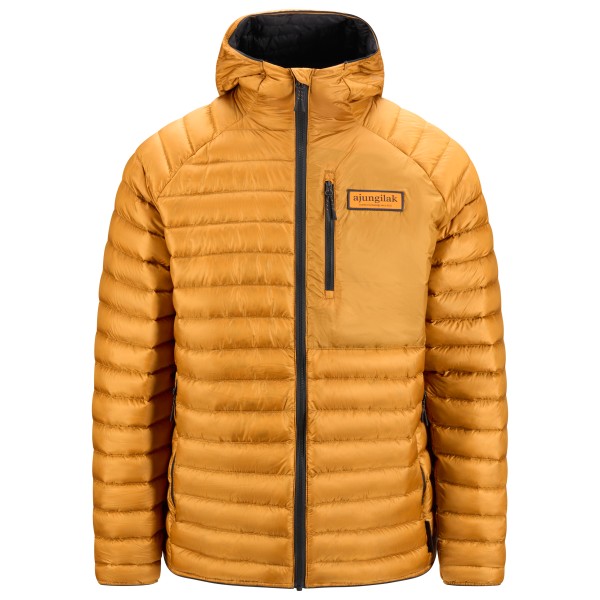 Ajungilak Hardangerfjord Hooded Insulated Jacket Daunenjacke Herren Wandern (Gr XL |orange)