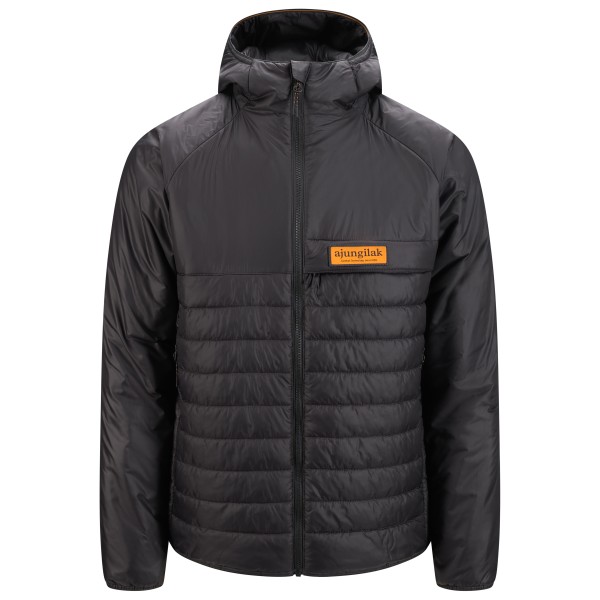 Ajungilak - Hooded Insulated Jacket - Kunstfaserjacke Gr M grau/schwarz