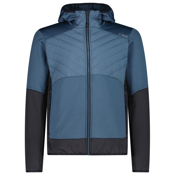 CMP Hybrid Jacket with Fix Hood 36E1337 Hybride jas Blauw