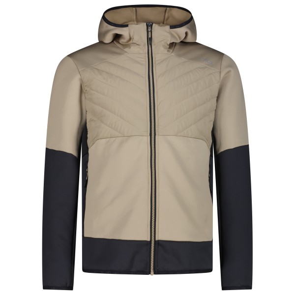CMP Hybrid Jacket with Fix Hood 36E1337 Hybride jas Beige
