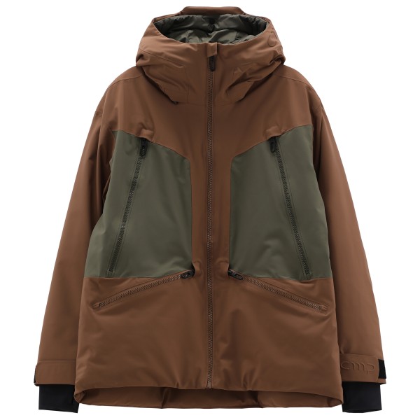 CMP Jacket Fix Hood with Inner Gaiter 36W4217 Ski-jas Bruin