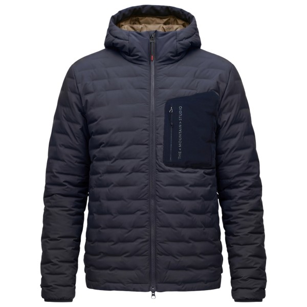 The Mountain Studio Reversible Light Down Jacket Donsjack Blauw