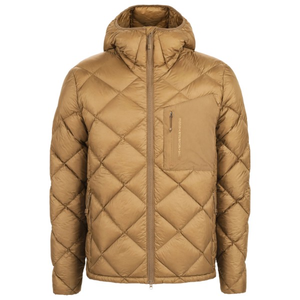 The Mountain Studio Ultralight Down Hood Jacket Donsjack Beige