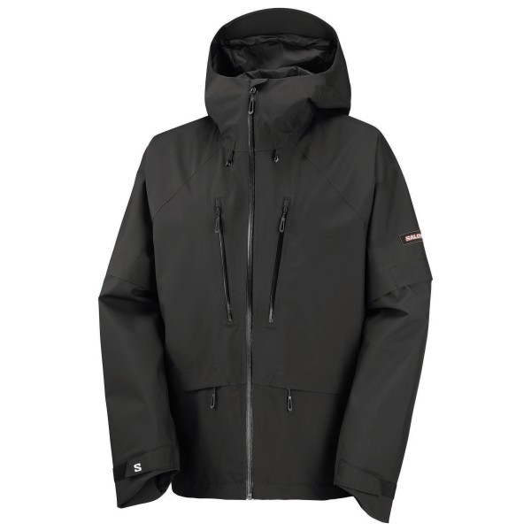 Salomon Venom Full Zip Jacket Ski-jas Zwart