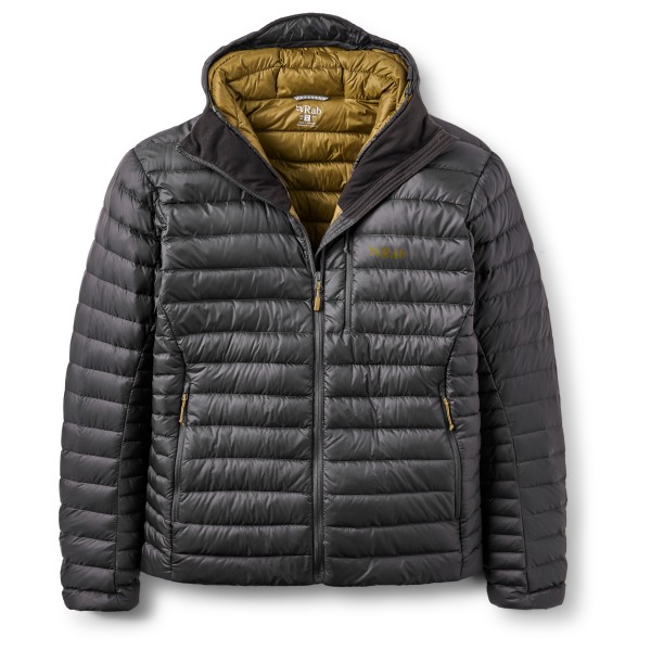 Rab - Microlight Alpine Hoody - Daunenjacke Gr M grau