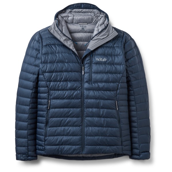 Rab - Microlight Alpine Hoody - Daunenjacke Gr XL blau
