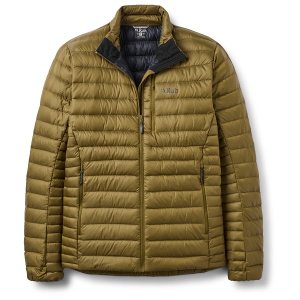 Rab Microlight Jacket Donsjack Olijfgroen