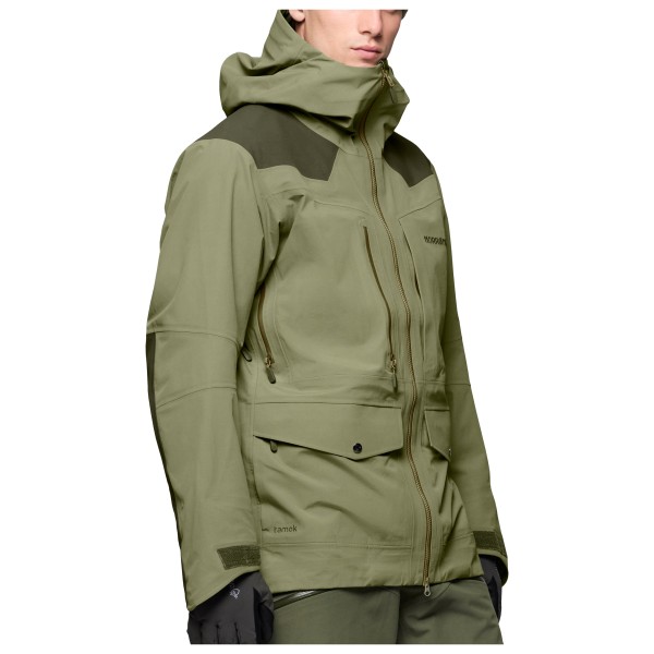 Norrøna Tamok Dri3 Jacket Ski-jas Olijfgroen