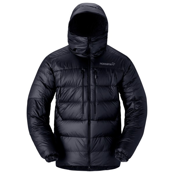 Norrøna Trollveggen Down800 Hood Donsjack Blauw