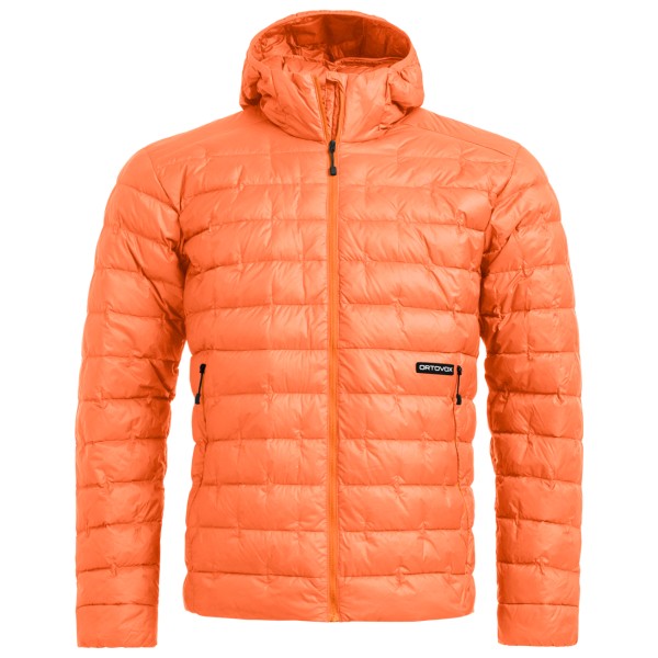 Ortovox Downwool 180 Hooded Jacket Donsjack Oranje