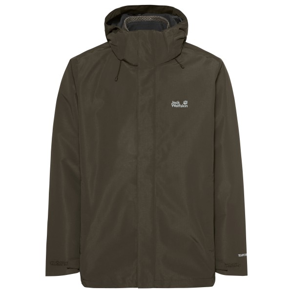 Jack Wolfskin Pinetrail 3in1 Jacket 3-in-1-jas Bruin