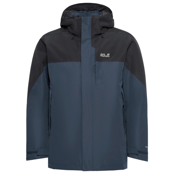 Jack Wolfskin Romberg 2 3in1 Jacket 3-in-1-jas Blauw