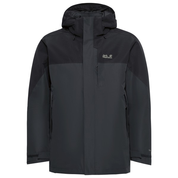 Jack Wolfskin Romberg 2 3in1 Jacket 3-in-1-jas Zwart