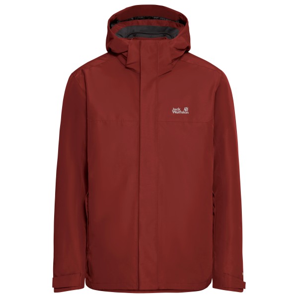 Jack Wolfskin Stonelite 3in1 Jacket 3-in-1-jas Rood