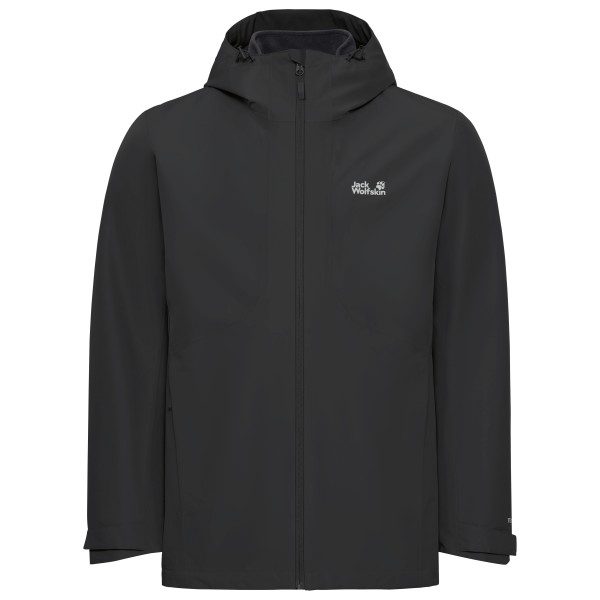 Jack Wolfskin Stonetrail 3in1 Jacket 3-in-1-jas Zwart