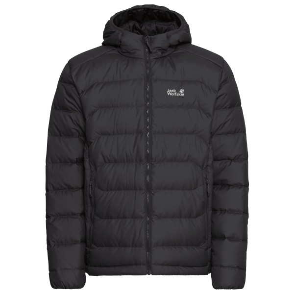 Jack Wolfskin - Wild Pass Down Hoody - Daunenjacke Gr M grau/schwarz