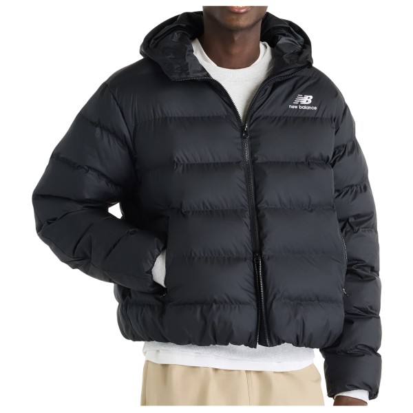 New Balance – Boston Puffer Jacket – Synthetisch jack maat , Zwart