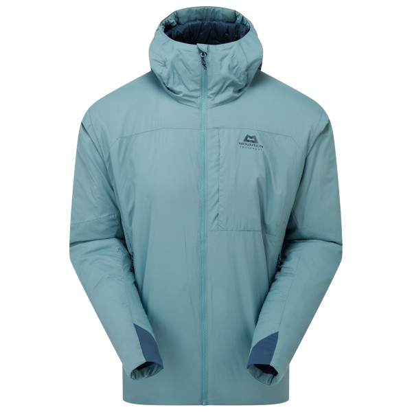 Mountain Equipment Intra Light Hooded Jacket Synthetisch jack turkoois Turquoise
