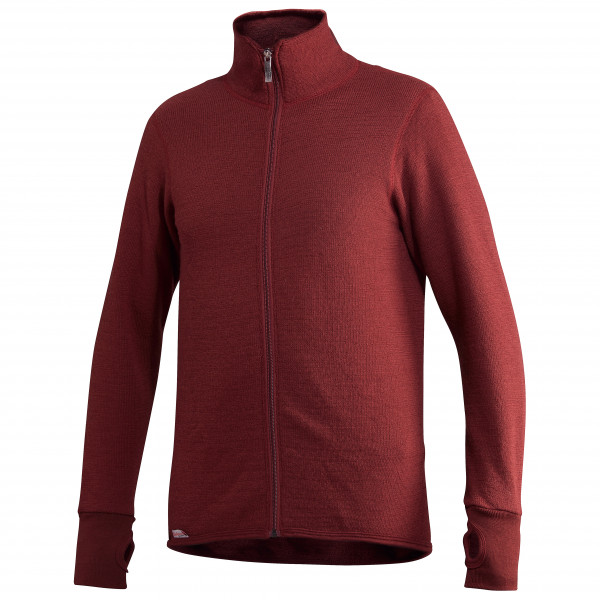 Image of Woolpower - Full Zip Jacket 400 - Wolljacke Gr L rot