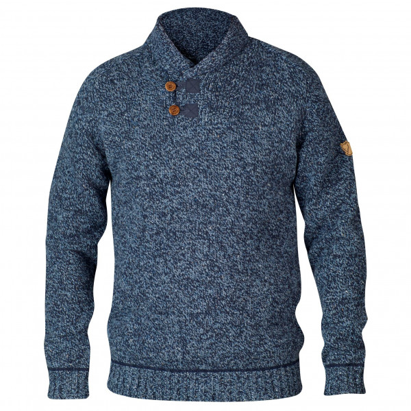 Image of Fjällräven - Lada Sweater - Wollpullover Gr L blau
