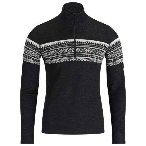 Aclima DE Marius Mock Neck Merinotrui Zwart