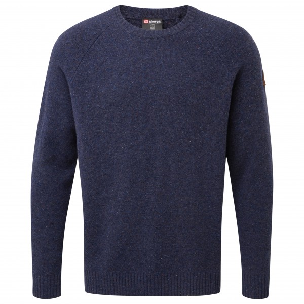 Sherpa Kangtega Crew Sweater Merinotrui Blauw