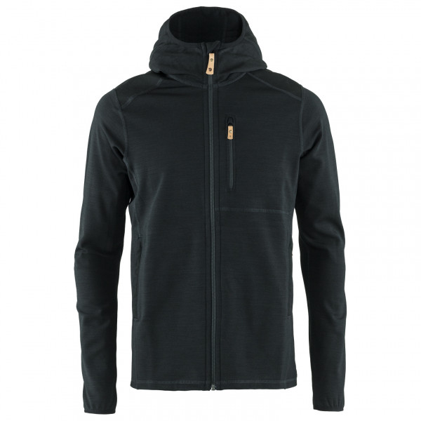 Image of Fjällräven - Keb Fleece Hoodie - Fleecejacke Gr XL schwarz bei Bergfreunde.ch - der Outdoor Shop