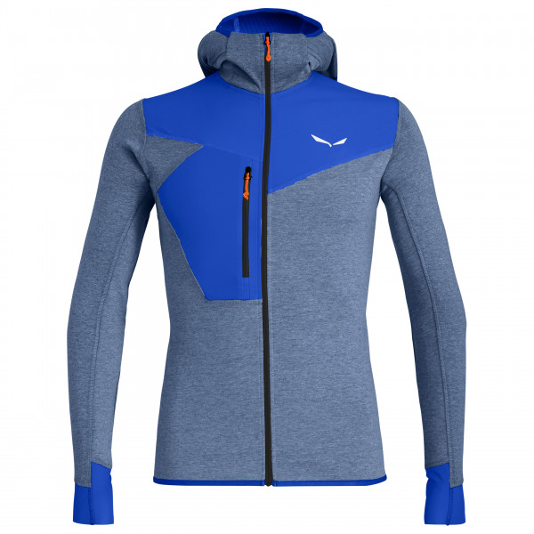 Image of Salewa - Puez 2 Dry L/S Hood Full-Zip Tee - Fleecejacke Gr XXL blau