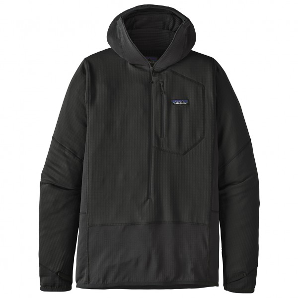 Image of Patagonia - R1 Pullover Hoody - Fleecepullover Gr L schwarz