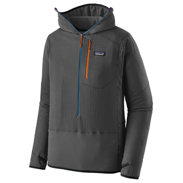 Image of Patagonia - R1 Pullover Hoody - Fleecepullover Gr L grau