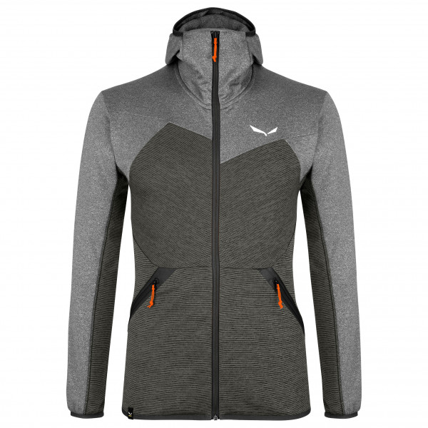 Image of Salewa - Puez Melange Polarlite Fullzip Hoody - Fleecejacke Gr 46 grau