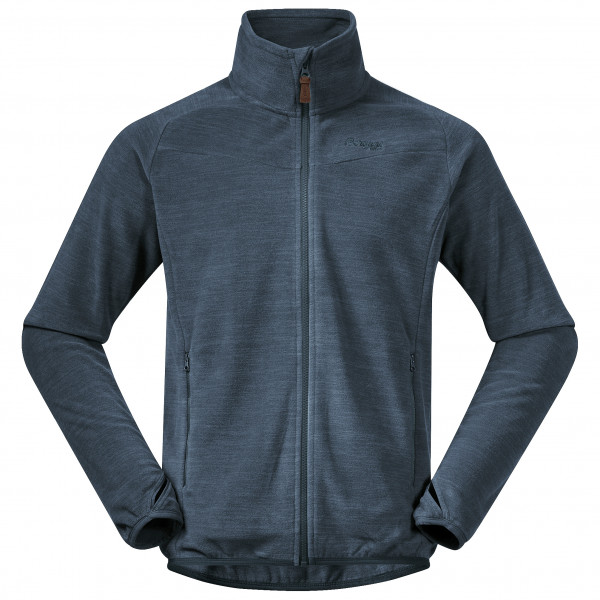 Image of Bergans - Hareid Fleece Jacket Nohood - Fleecejacke Gr L blau bei Bergfreunde.ch - der Outdoor Shop