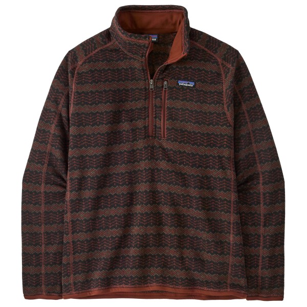 Patagonia Better Sweater 1/4 Zip Fleecetrui Bruin