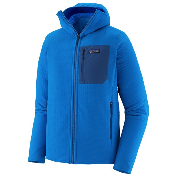 Image of Patagonia - R2 Techface Hoody - Fleecejacke Gr L;M;XL;XXL blau;braun/oliv;grau bei Bergfreunde.ch - der Outdoor Shop