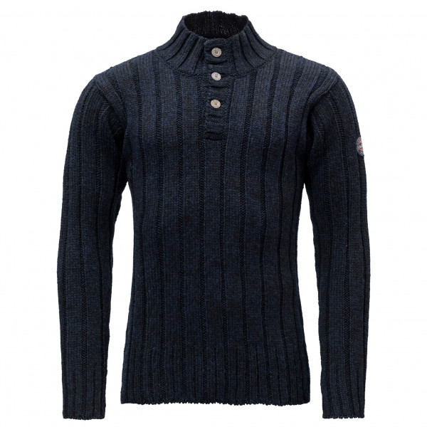Image of Devold - Nansen Rib Knit - Wollpullover Gr L;M;S;XL;XS;XXL beige;schwarz/blau bei Bergfreunde.ch - der Outdoor Shop