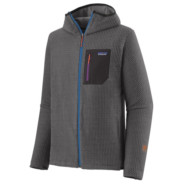 Image of Patagonia - R1 Air Full-Zip Hoody - Fleecejacke Gr M grau