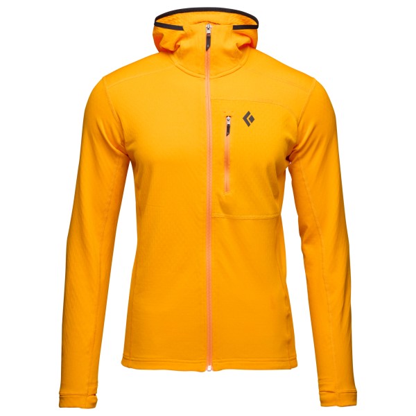Black Diamond Coefficient Fleece Hoody Fleecejacke Men (Gr XL |orange)